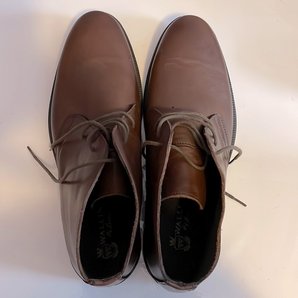 WALLIN & BROS Men’s Brown Leather Shoes